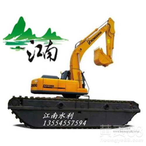 【郑州市新密市工程机械设备出租水陆挖机租赁】- 